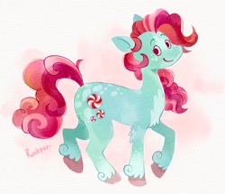 Size: 2048x1761 | Tagged: safe, artist:runkpori, imported from derpibooru, minty, earth pony, pony, g3