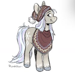 Size: 1362x1329 | Tagged: safe, artist:runkpori, imported from derpibooru, oc, oc only, earth pony, pony, clothes, solo
