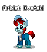 Size: 160x176 | Tagged: safe, artist:dematrix, imported from derpibooru, oc, oc only, oc:arbisk kvatski, pony, unicorn, pony town, clothes, male, pixel art, simple background, solo, transparent background