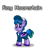 Size: 160x176 | Tagged: safe, artist:dematrix, imported from derpibooru, oc, oc only, oc:roy moonstain, bat pony, pony, pony town, clothes, male, pixel art, simple background, solo, stallion, transparent background