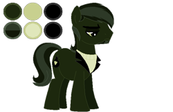 Size: 632x412 | Tagged: safe, artist:xyclone, imported from derpibooru, oc, oc only, oc:waste thought, earth pony, pony, male, reference sheet, simple background, solo, stallion, transparent background