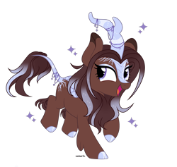 Size: 4072x3864 | Tagged: safe, artist:nemarin, imported from derpibooru, oc, oc only, oc:autumn grace, kirin, base used, female, ice, kirin oc, mare, simple background, solo, transparent background