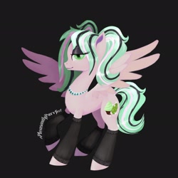 Size: 2048x2048 | Tagged: safe, artist:pleasantlypony, imported from derpibooru, oc, oc only, pegasus, pony, female, pegasus oc, simple background, solo