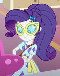 Size: 864x1084 | Tagged: safe, imported from derpibooru, screencap, rarity, human, equestria girls, glasses, smiling