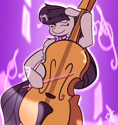 Size: 1800x1899 | Tagged: safe, artist:eermec101, artist:ermec101, imported from derpibooru, octavia melody, earth pony, pony, cello, female, musical instrument, solo