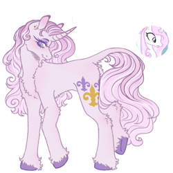 Size: 894x894 | Tagged: safe, artist:kazmuun, imported from derpibooru, fleur-de-lis, pony, unicorn, butt, butt fluff, chest fluff, female, mare, plot, simple background, solo, transparent background