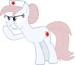 Size: 900x776 | Tagged: safe, artist:yuyuchan4ever, imported from derpibooru, nurse redheart, earth pony, pony, female, mare, simple background, solo, transparent background, vector