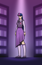 Size: 4000x6158 | Tagged: safe, artist:deroach, edit, imported from derpibooru, twilight sparkle, alicorn, human, abstract background, clothes, cutie mark on clothes, equestria project humanized, fanfic, fanfic art, humanized