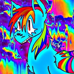 Size: 480x480 | Tagged: safe, artist:xxg0d34t3rxx, imported from derpibooru, rainbow dash, pegasus, pony, female, solo
