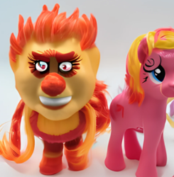 Size: 380x388 | Tagged: safe, imported from ponybooru, earth pony, pony, craiyon, heat miser, wtf