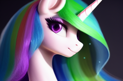 Size: 512x338 | Tagged: safe, imported from derpibooru, princess celestia, alicorn, ai content, ai generated, generator:stable diffusion, prompter:teonanakatle, royalty, solo