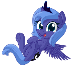 Size: 1544x1455 | Tagged: safe, artist:vito, imported from ponybooru, princess luna, cute, female, filly, foal, lunabetes, solo, woona, younger