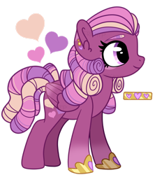 Size: 1280x1440 | Tagged: safe, artist:maximumpiracy, imported from derpibooru, oc, oc:lovey dovey, pegasus, female, mare, offspring, parent:princess cadance, parent:shining armor, parents:shiningcadance, simple background, solo, transparent background