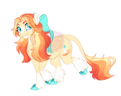 Size: 2900x2300 | Tagged: safe, artist:gigason, imported from derpibooru, oc, oc only, oc:torchere, earth pony, pony, cloven hooves, female, mare, quadrupedal, simple background, solo, transparent background, unshorn fetlocks