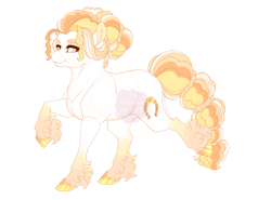 Size: 4200x3100 | Tagged: safe, artist:gigason, imported from derpibooru, oc, oc:glitter gold, earth pony, pony, female, mare, quadrupedal, simple background, solo, transparent background