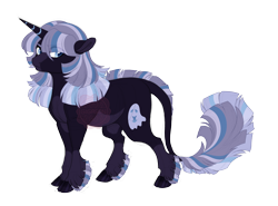 Size: 4200x3100 | Tagged: safe, artist:gigason, imported from derpibooru, oc, oc only, oc:willing spirit, classical unicorn, unicorn, cloven hooves, female, leonine tail, mare, quadrupedal, simple background, solo, transparent background, unshorn fetlocks