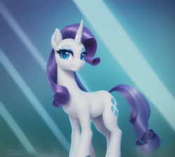 Size: 568x512 | Tagged: safe, imported from derpibooru, rarity, pony, unicorn, ai assisted, ai content, ai generated, cute, female, mare, solo