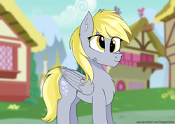 Size: 3508x2480 | Tagged: safe, artist:tempestshine, imported from derpibooru, derpy hooves, pegasus, pony, female, solo