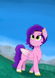 Size: 4961x7016 | Tagged: safe, artist:tempestshine, imported from derpibooru, pipp petals, pegasus, pony, adorapipp, cute, female, g5, solo