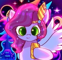 Size: 1881x1840 | Tagged: safe, artist:jaanhavi, imported from derpibooru, pipp petals, pegasus, pony, adorapipp, bust, cellphone, cute, female, g5, phone, solo, that pony sure does love phones