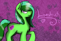 Size: 3456x2346 | Tagged: safe, artist:palindromegrace, imported from derpibooru, oc, oc only, oc:lovestruck, earth pony, pony, earth pony oc, female, solo