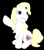 Size: 524x599 | Tagged: safe, imported from ponybooru, oc, oc:aryanne, earth pony, blonde, blonde mane, blonde tail, blue eyes, g3, g4, g4 to g3, generation leap, heil, nazi, swastika