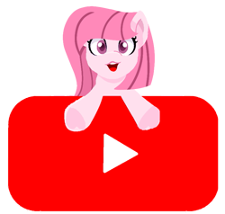 Size: 759x724 | Tagged: safe, artist:tanahgrogot, imported from derpibooru, oc, oc:annisa trihapsari, earth pony, pony, base used, female, ibispaint x, looking at you, mare, open mouth, signature, simple background, solo, transparent background, youtube