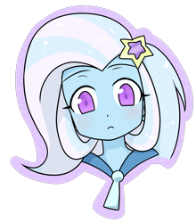 Size: 1327x1509 | Tagged: safe, artist:batipin, imported from derpibooru, part of a set, trixie, human, equestria girls, female, simple background, solo, transparent background
