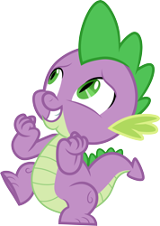 Size: 3000x4203 | Tagged: safe, artist:cloudy glow, imported from derpibooru, spike, it ain't easy being breezies, .ai available, simple background, solo, transparent background, vector