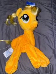 Size: 1284x1693 | Tagged: safe, artist:indigohatetrain, imported from derpibooru, applejack, earth pony, pony, female, irl, photo, plushie