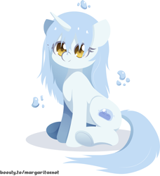 Size: 1918x2100 | Tagged: safe, artist:margaritaenot, imported from derpibooru, pony, unicorn, rimuru tempest, simple background, solo, vector, white background