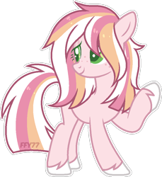 Size: 790x863 | Tagged: safe, artist:ffy77, imported from derpibooru, oc, oc only, earth pony, pony, base used, colored pupils, female, mare, offspring, parent:big macintosh, parent:clear sky, simple background, solo, traditional art, transparent background