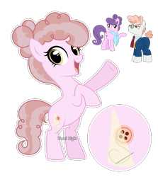 Size: 1336x1500 | Tagged: safe, artist:pastelnightyt, imported from derpibooru, suri polomare, svengallop, oc, earth pony, pony, base used, female, mare, offspring, parent:suri polomare, parent:svengallop, parents:surigallop, quadrupedal, simple background, transparent background