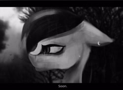 Size: 2866x2093 | Tagged: safe, artist:minckies, imported from derpibooru, oc, oc only, earth pony, pony, bust, ear piercing, earring, earth pony oc, frown, grayscale, jewelry, monochrome, piercing, solo