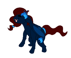 Size: 652x534 | Tagged: safe, artist:euspuche, imported from derpibooru, oc, oc only, oc:nightingale, bat pony, pony, animated, bat pony oc, bat wings, commission, dancing, female, gif, mare, meme, ponified animal photo, simple background, solo, transparent background, wings, ych result