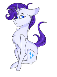 Size: 444x599 | Tagged: safe, artist:dejja-vu122, imported from derpibooru, rarity, pony, unicorn, chest fluff, floppy ears, simple background, solo, transparent background