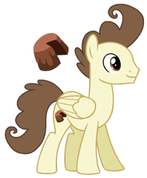 Size: 995x1208 | Tagged: safe, artist:madlilon2051, imported from derpibooru, pound cake, pegasus, pony, base used, cake, food, male, older, older pound cake, simple background, smiling, solo, stallion, transparent background, wings