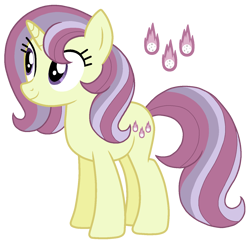 Size: 1460x1417 | Tagged: safe, artist:madlilon2051, imported from derpibooru, oc, oc only, pony, unicorn, base used, eyelashes, female, horn, mare, offspring, parent:comet tail, parent:moondancer, parents:cometdancer, simple background, smiling, solo, transparent background, unicorn oc