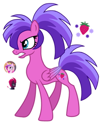 Size: 1268x1558 | Tagged: safe, artist:madlilon2051, imported from derpibooru, oc, alicorn, pegasus, pony, angry, base used, broken horn, eyelashes, female, gritted teeth, horn, magical lesbian spawn, mare, offspring, parent:princess cadance, parent:tempest shadow, pegasus oc, simple background, teeth, transparent background, wings