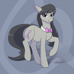 Size: 1500x1500 | Tagged: safe, artist:maravor, imported from derpibooru, octavia melody, pony, female, mare, smiling, solo