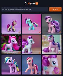 Size: 1536x1844 | Tagged: safe, imported from derpibooru, pony, ai content, ai generated, g6, generator:craiyon