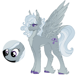 Size: 1000x1000 | Tagged: safe, artist:kazmuun, imported from derpibooru, silverspeed, pegasus, pony, concave belly, female, mare, quadrupedal, simple background, solo, transparent background