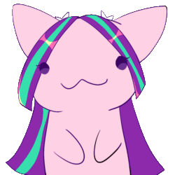 Size: 1500x1500 | Tagged: safe, artist:faawndue, artist:frezzzypop, imported from derpibooru, aria blaze, cat, animated, ariabetes, catified, cute, female, licking, licking the fourth wall, mlem, silly, simple background, solo, species swap, tongue out, transparent background