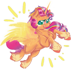 Size: 2000x2000 | Tagged: safe, artist:dankpegasista, derpibooru exclusive, imported from derpibooru, sunny starscout, alicorn, earth pony, pony, alicornified, big smile, chest fluff, chubby cheeks, coat markings, colored, colored eyelashes, colored pupils, colorful, cute, digital art, ear fluff, eyelashes, female, flowing mane, flowy mane, flying, full body, full color, g5, glowing, green eyes, hair tie, happy, heart, heart eyes, high res, highlights, horn, jumping, krita, large wings, lineart, long eyelashes, long tail, looking at you, mane stripe sunny, mare, messy mane, multicolored hair, no cutie marks because im lazy, orange fur, pink hair, png, quadrupedal, race swap, rainbow hair, raised hoof, shading, shiny mane, shiny skin, simple background, smiling, smiling at you, socks (coat markings), sparkles, sternocleidomastoid, sunnybetes, sunnycorn, tail, three quarter view, transparent background, transparent horn, transparent wings, turquoise eyes, unshorn fetlocks, wingding eyes, wings