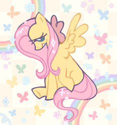 Size: 523x560 | Tagged: safe, artist:1hoorn, imported from derpibooru, fluttershy, pegasus, pony, solo