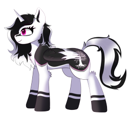 Size: 1965x1785 | Tagged: safe, artist:pillow, imported from derpibooru, oc, oc only, oc:selena, alicorn, pony, chest fluff, simple background, solo, transparent background