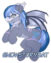 Size: 1260x1560 | Tagged: safe, artist:snowstormbat, imported from derpibooru, oc, oc only, oc:midnight snowstorm, bat pony, pony, bodypaint, glasses, male, simple background, solo, stallion, transparent background, tribal