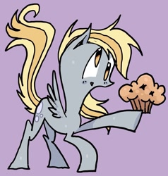 Size: 1131x1186 | Tagged: safe, artist:cbts004, imported from derpibooru, derpy hooves, pegasus, pony, food, muffin, solo