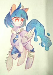 Size: 2000x2815 | Tagged: safe, artist:tcniu, imported from derpibooru, oc, pegasus, pony, female, mare, solo