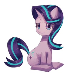 Size: 1164x1258 | Tagged: safe, artist:plusplus_pony, imported from derpibooru, starlight glimmer, pony, unicorn, female, mare, simple background, solo, white background